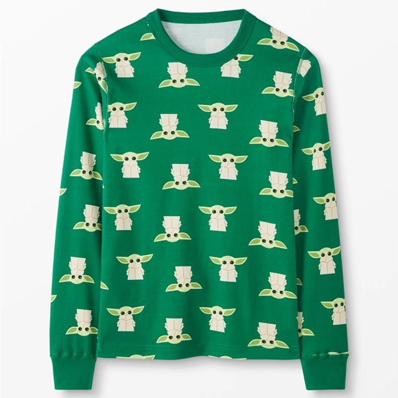 Hanna Andersson Baby Yoda pajama top - Picture 1 of 4